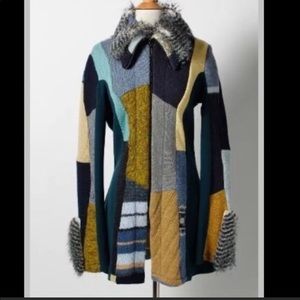 Myco Anna Wool Faux Fur Sweater